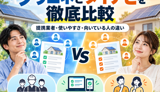 【2026年最新】グリエネとタイナビを徹底比較｜提携業者・使いやすさ・向いている人の違い