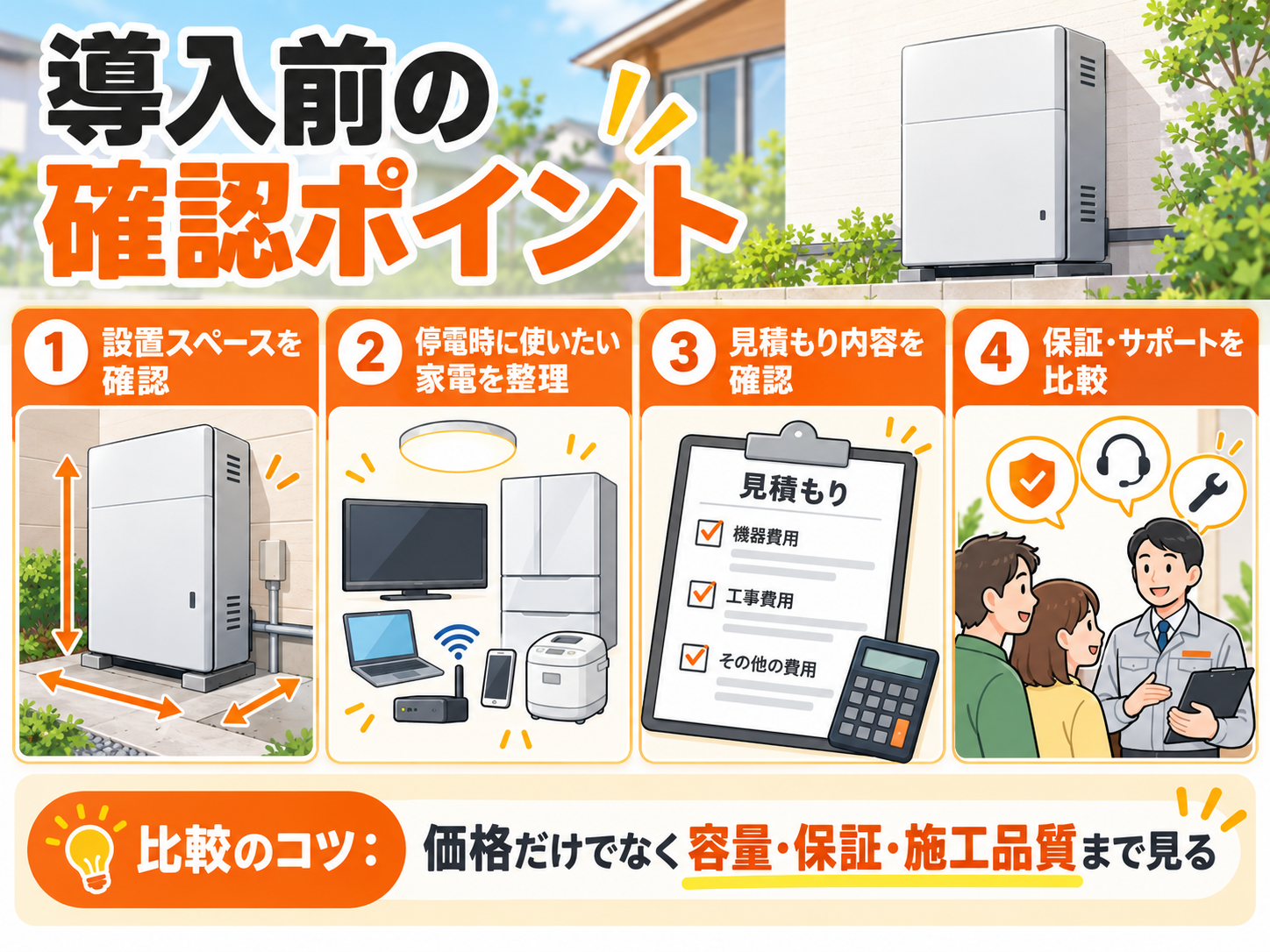 【2026年最新】京セラの家庭用蓄電池はおすすめ?価格・容量・保証・評判を徹底比較の解説画像2