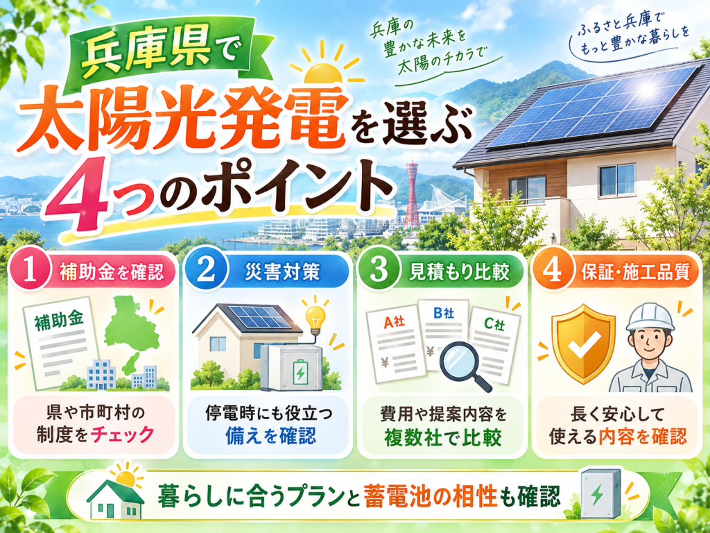 芦屋市の太陽光発電の解説画像