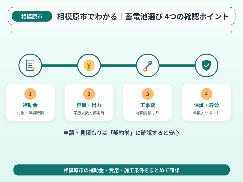 相模原市の蓄電池の解説画像