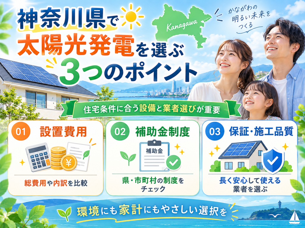 大和市の太陽光発電の解説画像