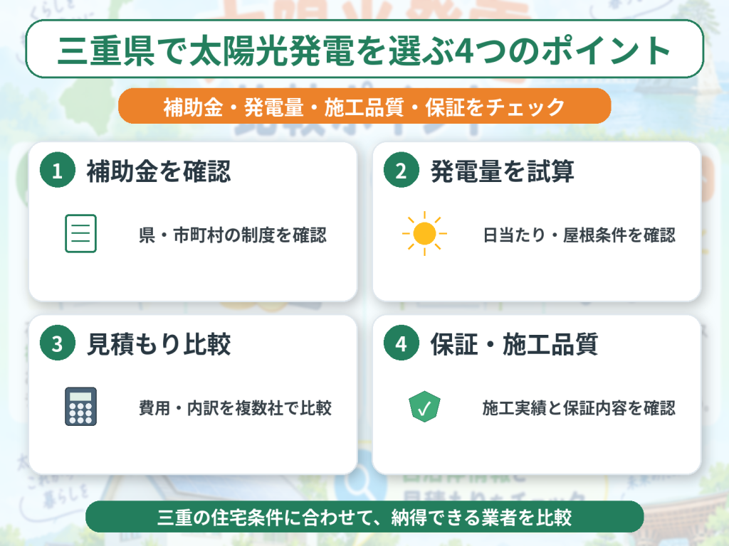 川越町の太陽光発電の解説画像