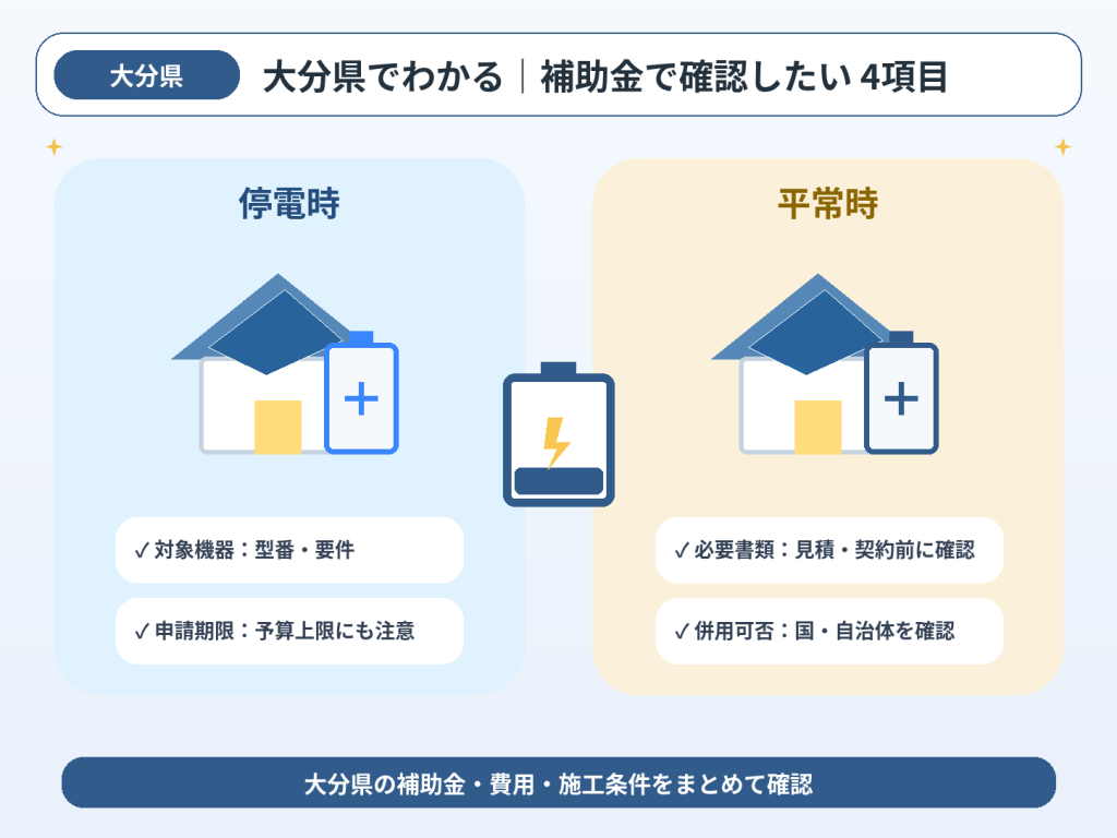 日田市の蓄電池の解説画像