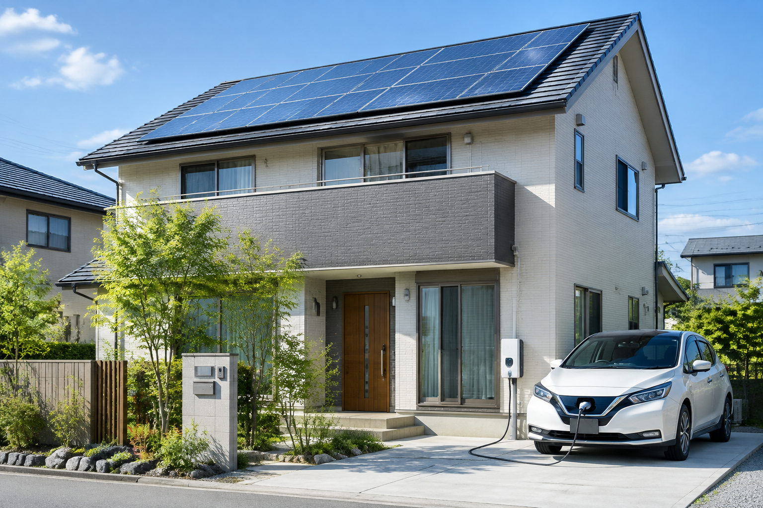 太陽光発電とEVは相性が良い？充電コスト・必要容量・V2H併用の節約効果を徹底解説