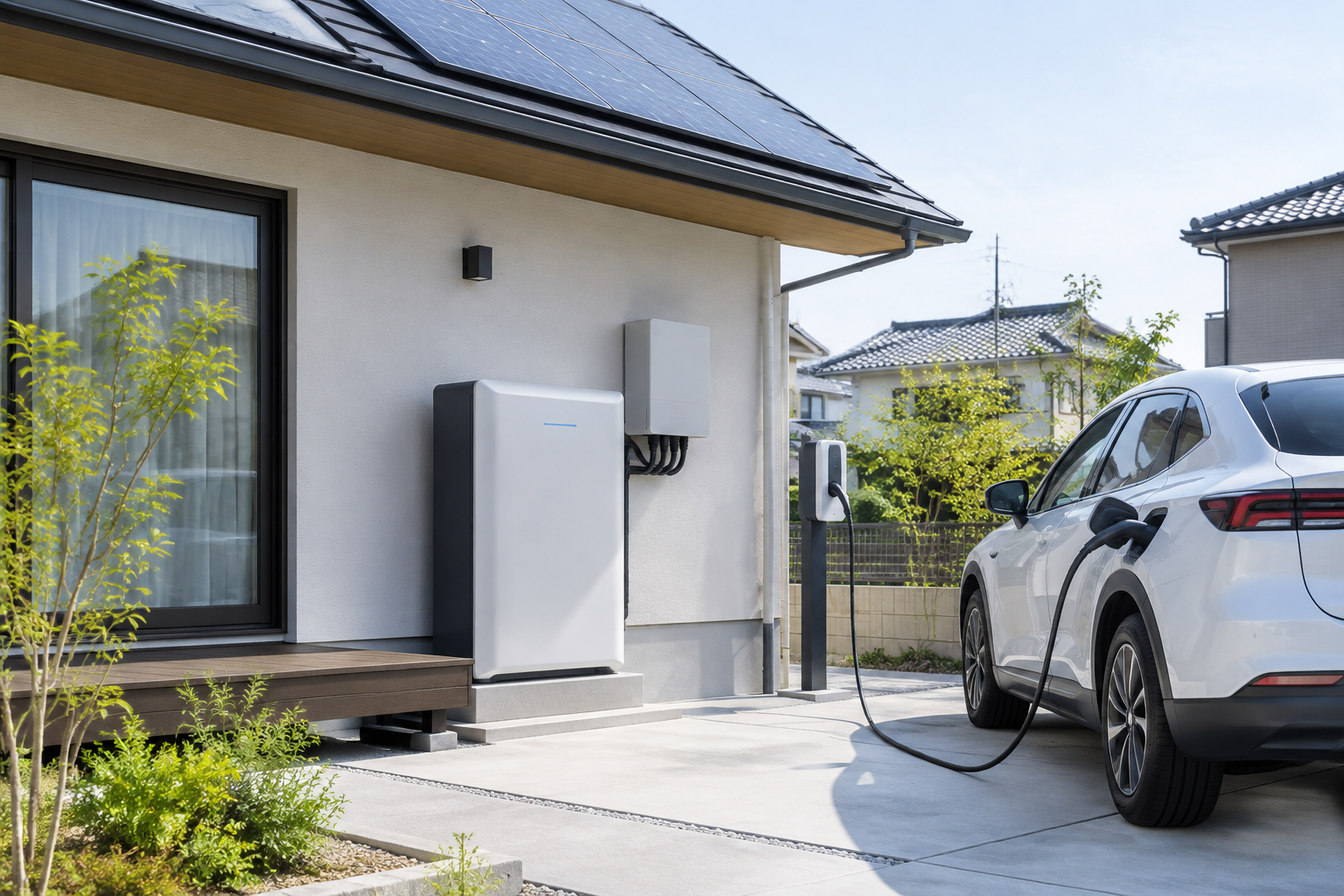 EV 蓄電池代わりのイメージ