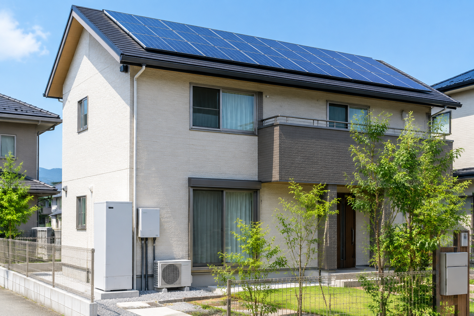 中古住宅 太陽光発電のイメージ