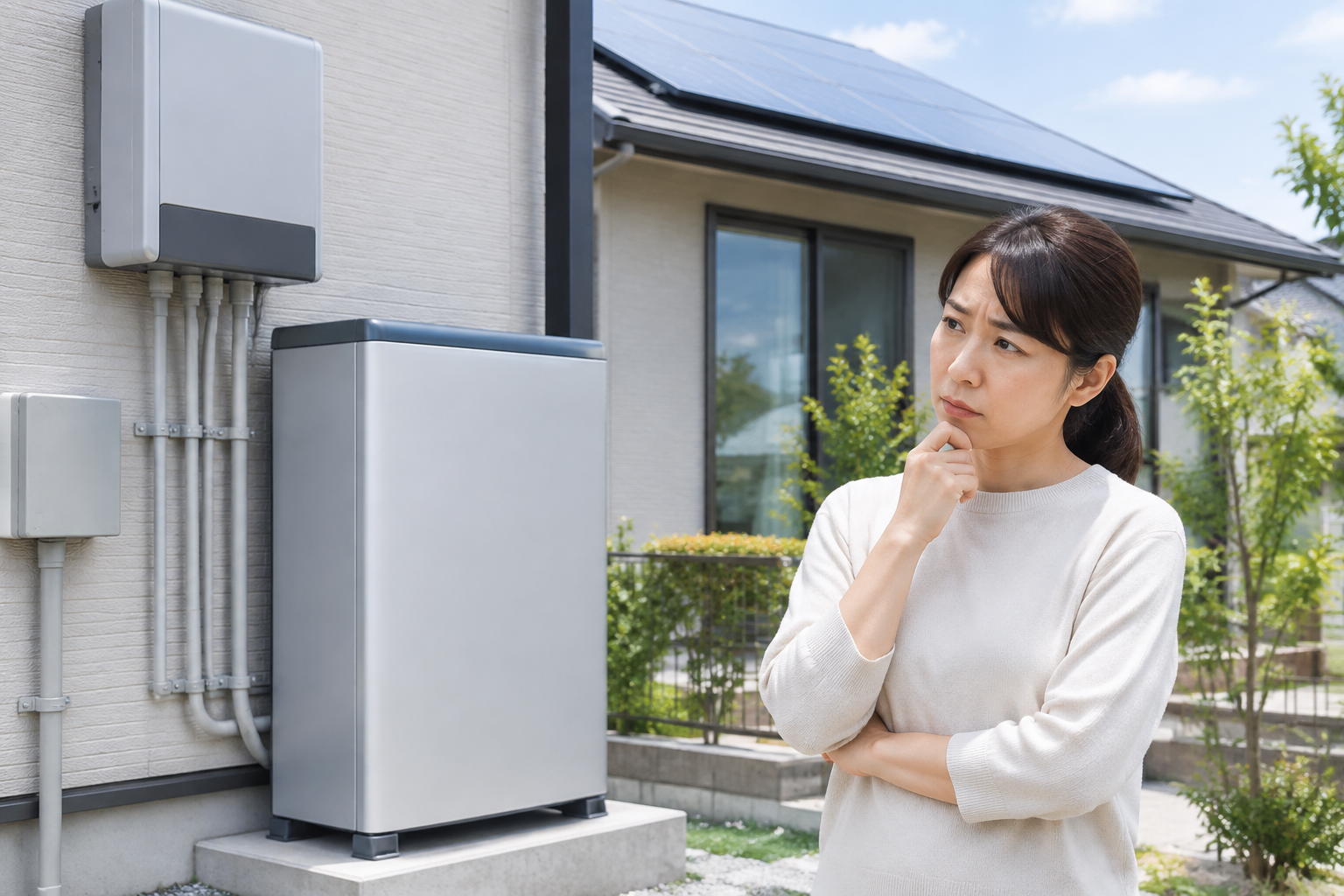 蓄電池 容量 足りないのイメージ