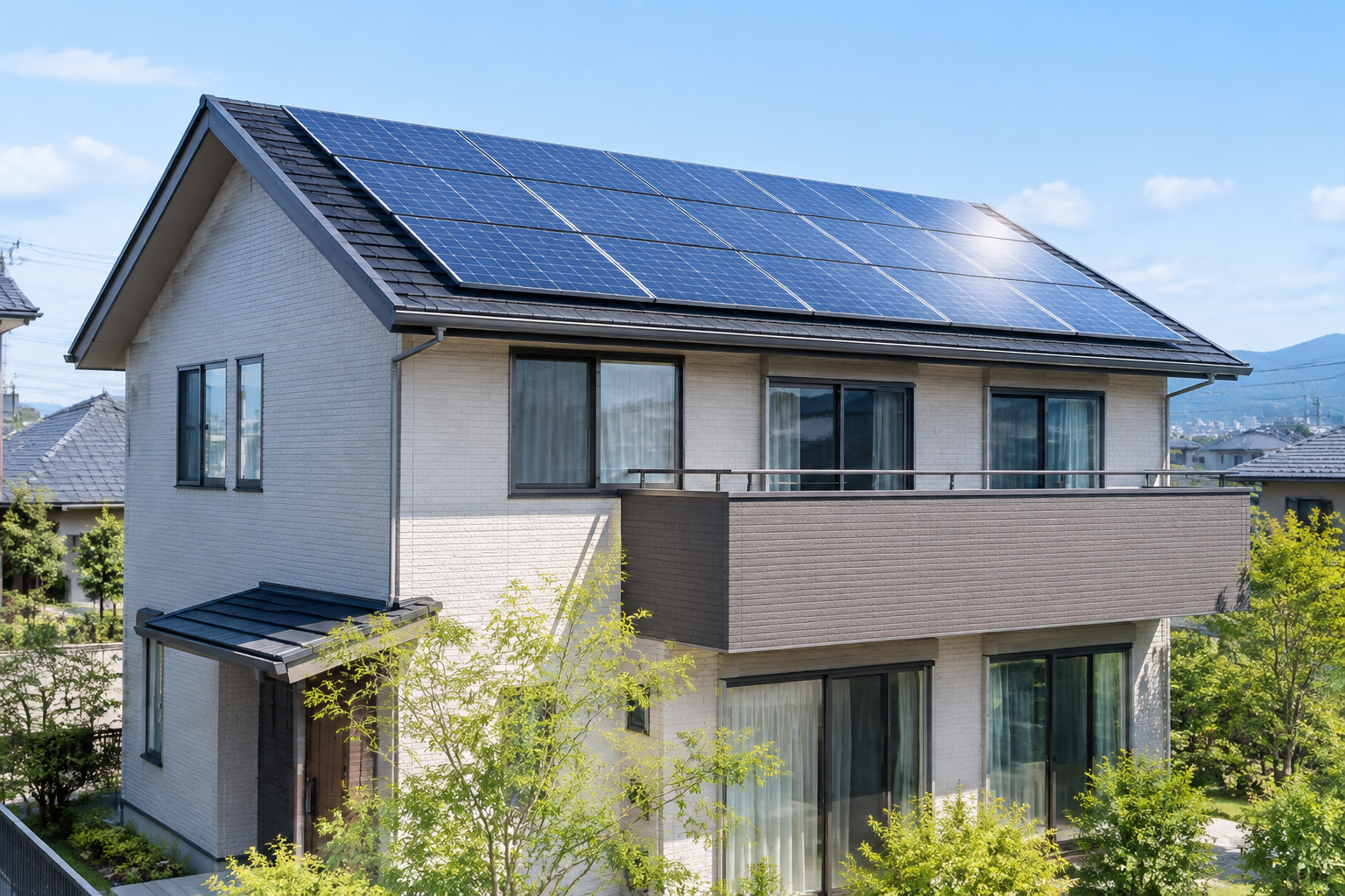 太陽光 発電効率のイメージ