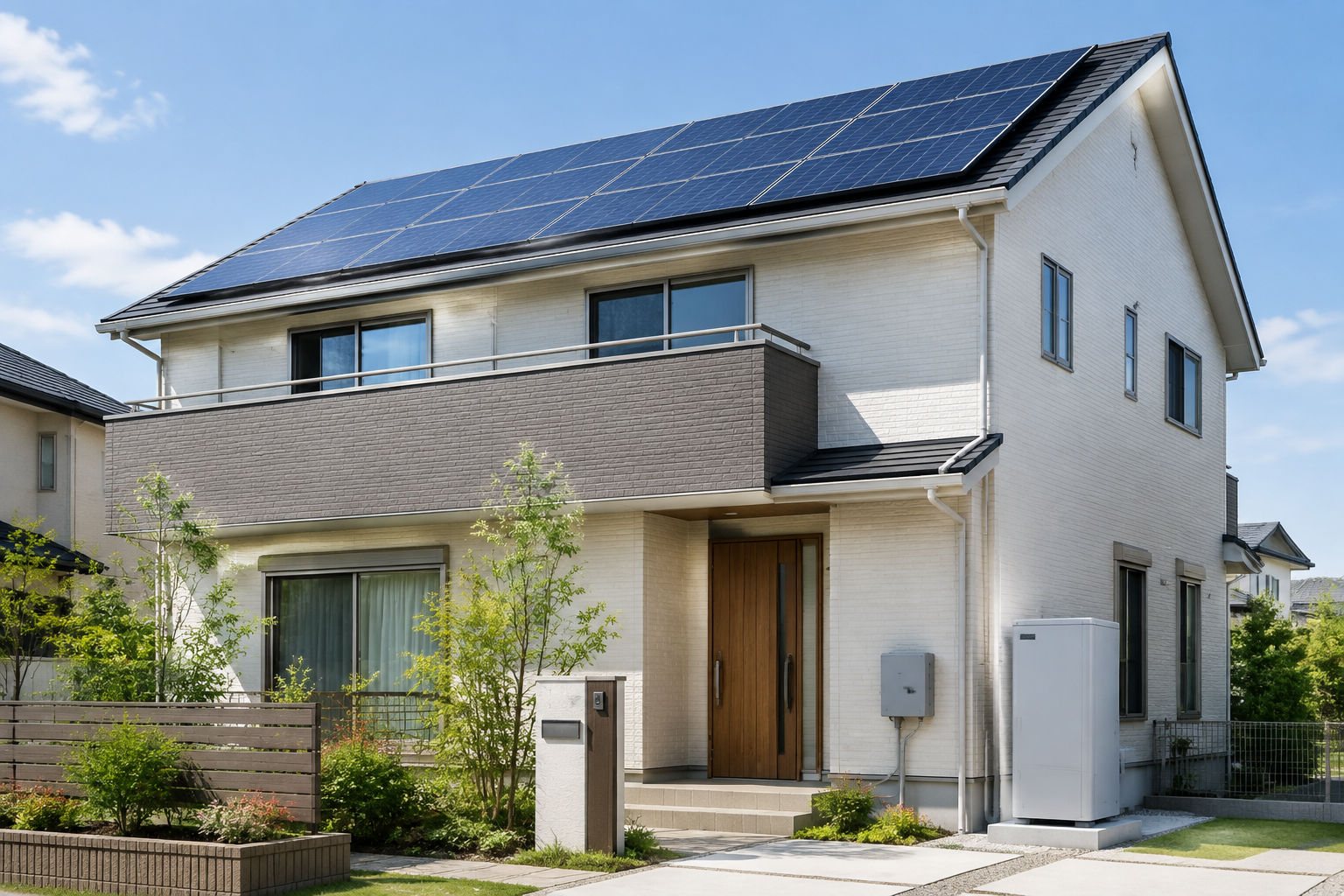 太陽光発電 蓄電池 セットのイメージ