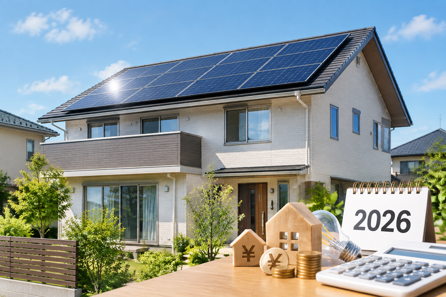 太陽光発電の売電価格2026|FIT・卒FITをわかりやすく解説のイメージ