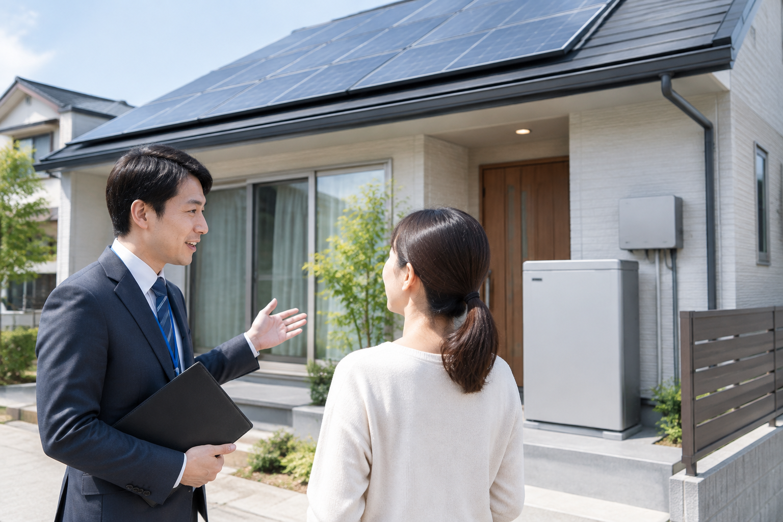 太陽光発電 訪問販売のイメージ