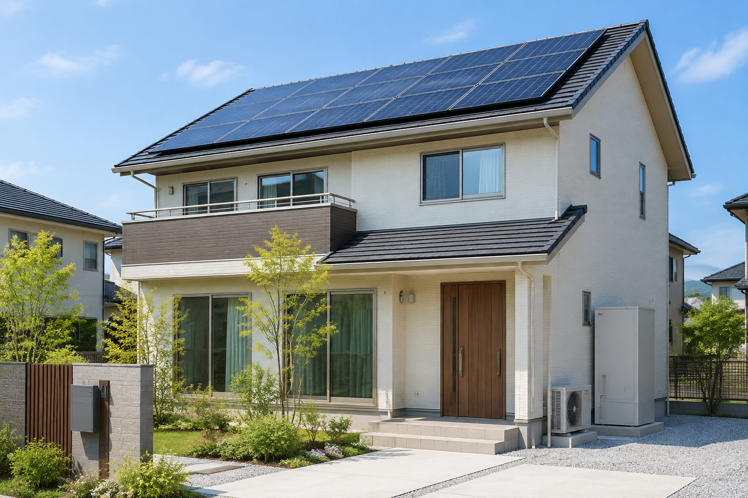 太陽光発電 オール電化のイメージ