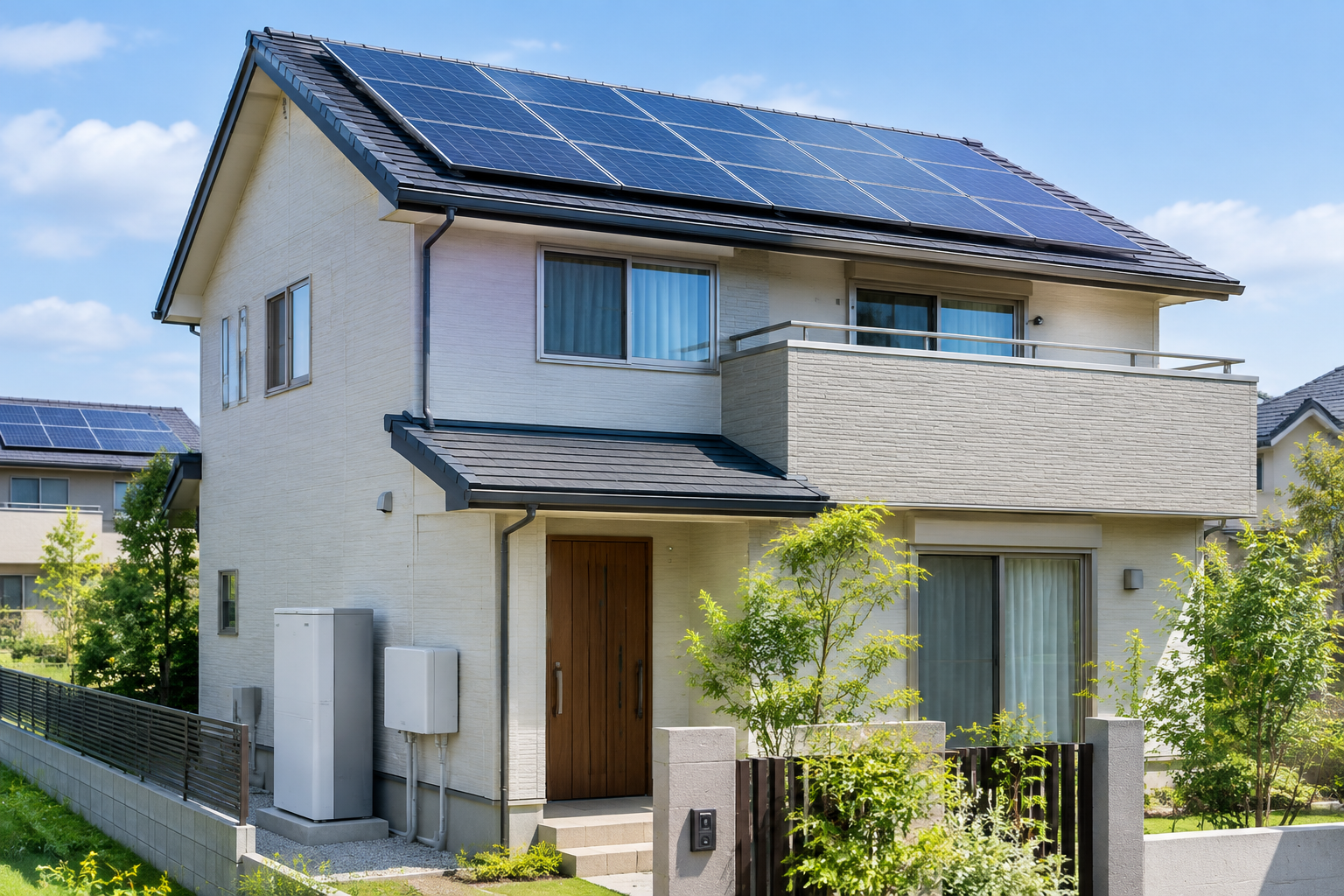 太陽光発電と蓄電池の最適容量は何kWh？世帯人数・電気使用量・停電時間から決める方法