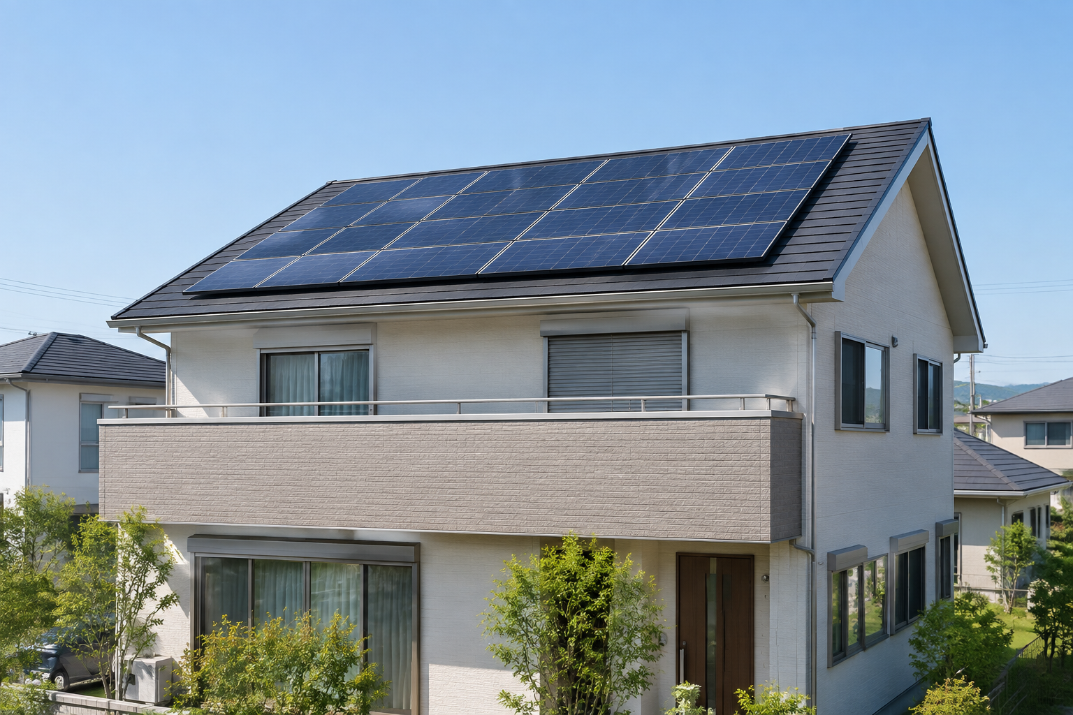 【2026年版】太陽光発電4kWの費用相場｜発電量・売電収入・電気代削減・回収年数まで解説