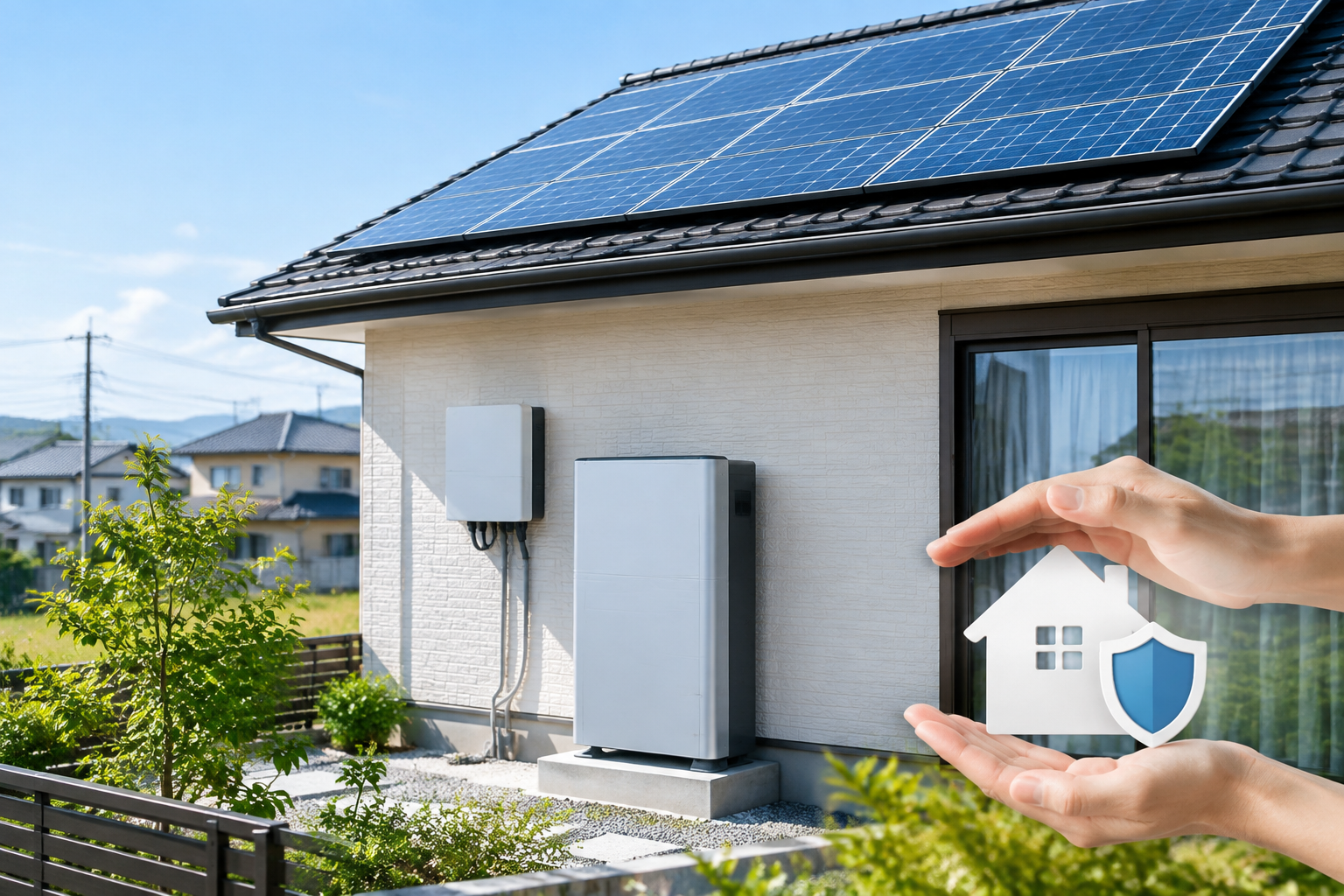 太陽光発電 保険のイメージ