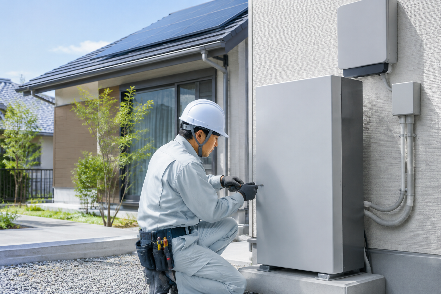 蓄電池 工事費のイメージ