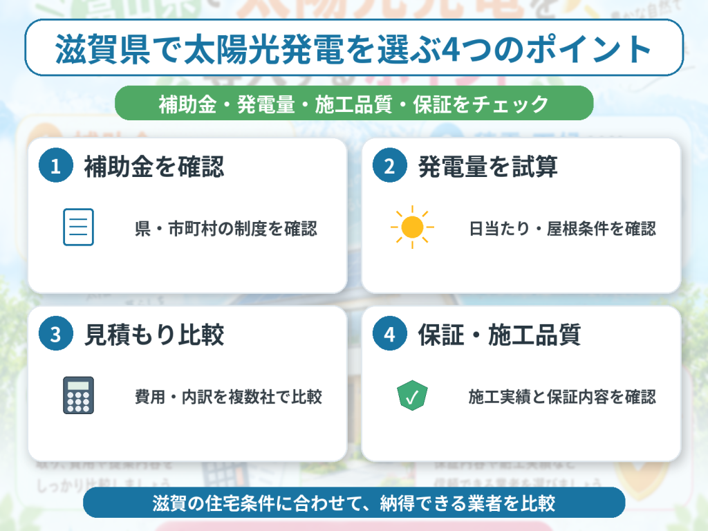 長浜市の太陽光発電の解説画像