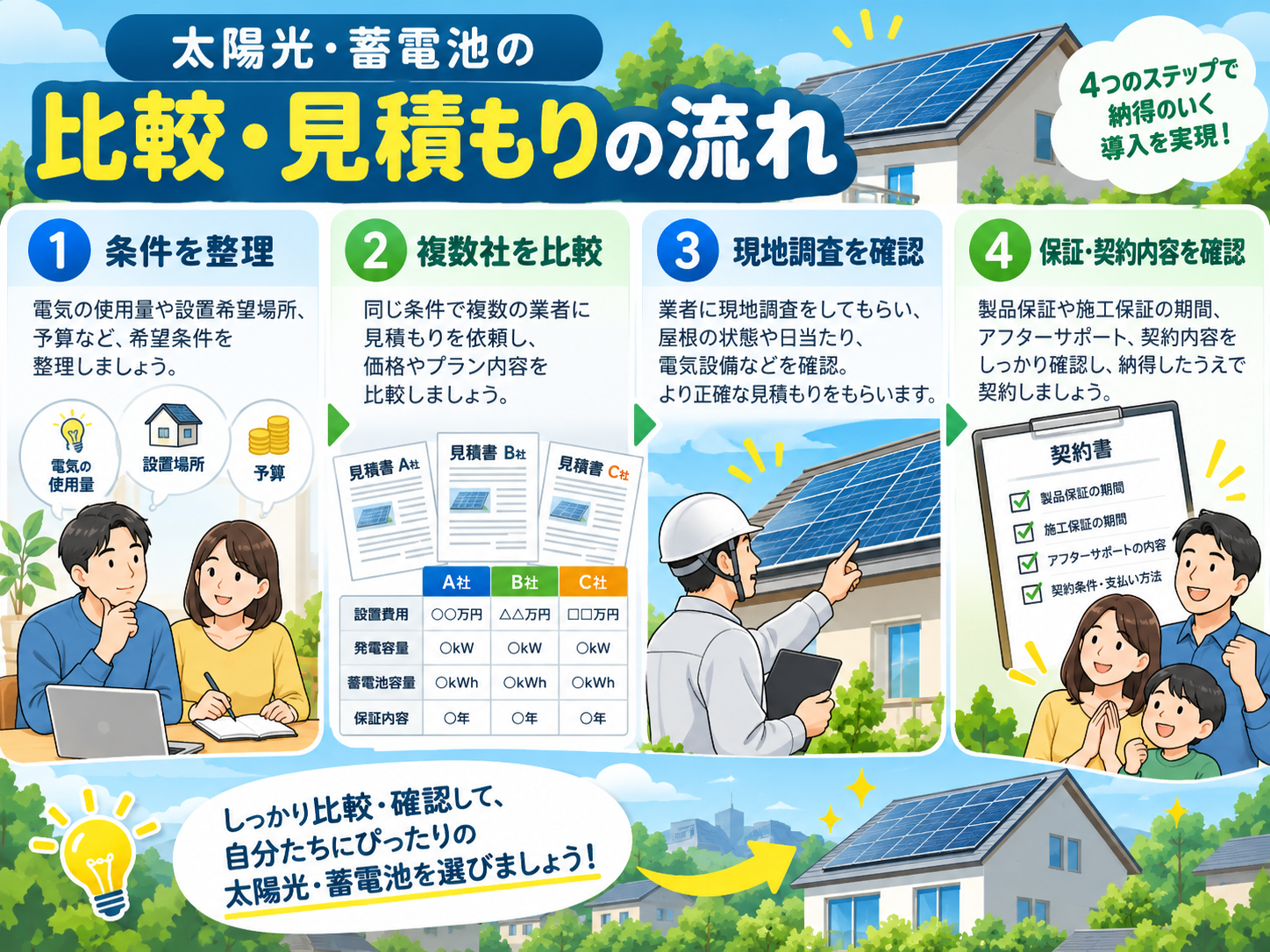 【2026年最新】太陽光発電業者おすすめ10選｜価格・施工実績・保証・対応エリアで優良会社を比較の解説画像2